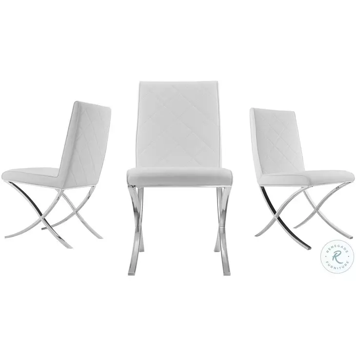Loft White Dining Chair Set of 2