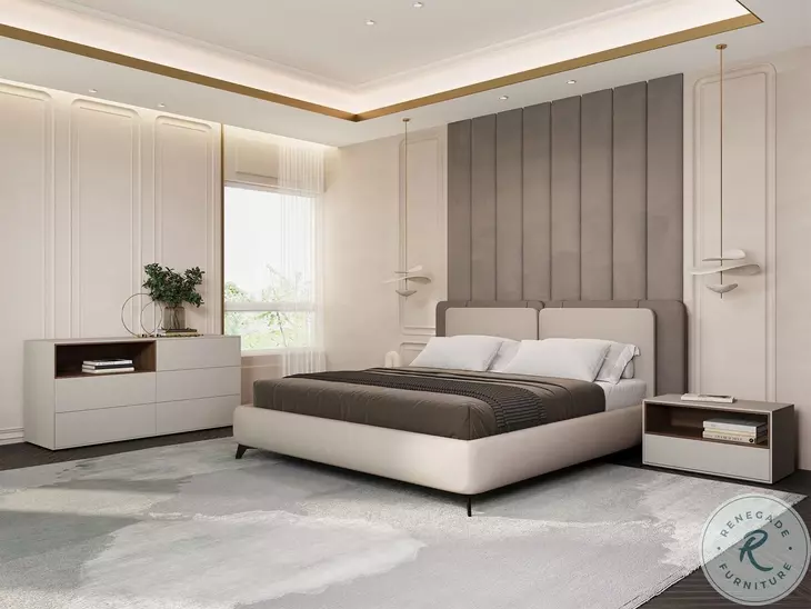 Santino Taupe Matte Dresser