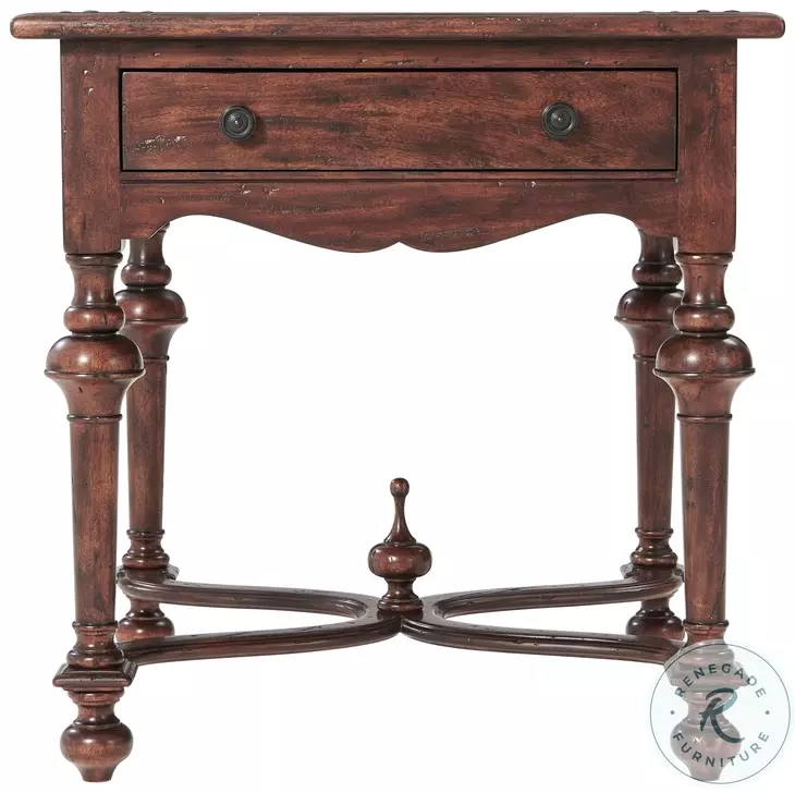 Heirloom from the Hall 26" Square Side Table