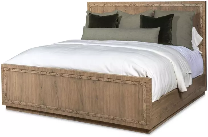 Monterey Hawthorne Light King Panel Bed
