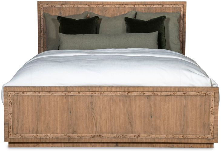 Monterey Hawthorne Light King Panel Bed