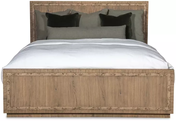 Monterey Hawthorne Light King Panel Bed