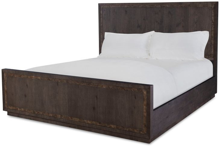 Monterey Hawthorne Dark King Panel Bed