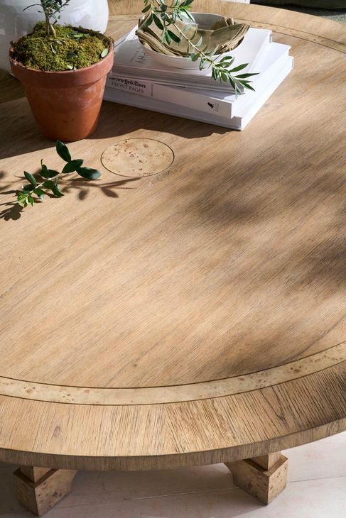 Monterey Hawthorne Light 64" Round Dining Table
