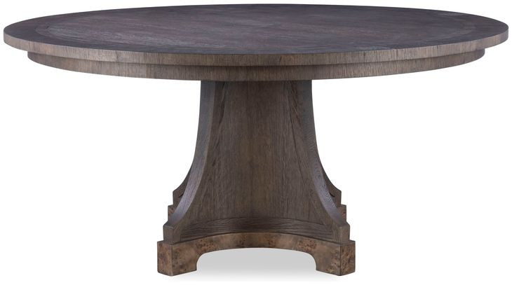 Monterey Hawthorne Dark 64" Round Dining Table