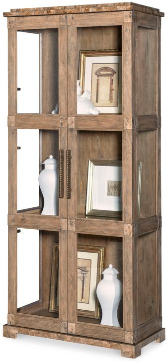 Monterey Hawthorne Light 2 Door Display Cabinet