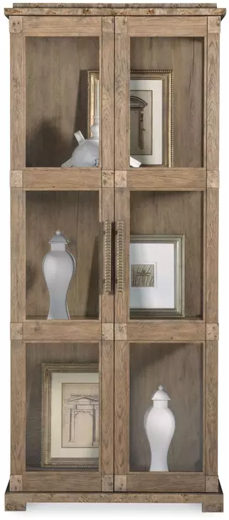 Monterey Hawthorne Light 2 Door Display Cabinet