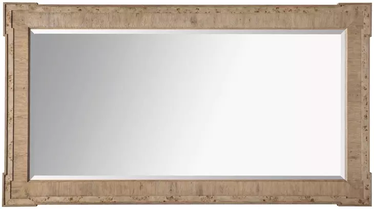 Monterey Hawthorne Light Rectangular Floor Mirror