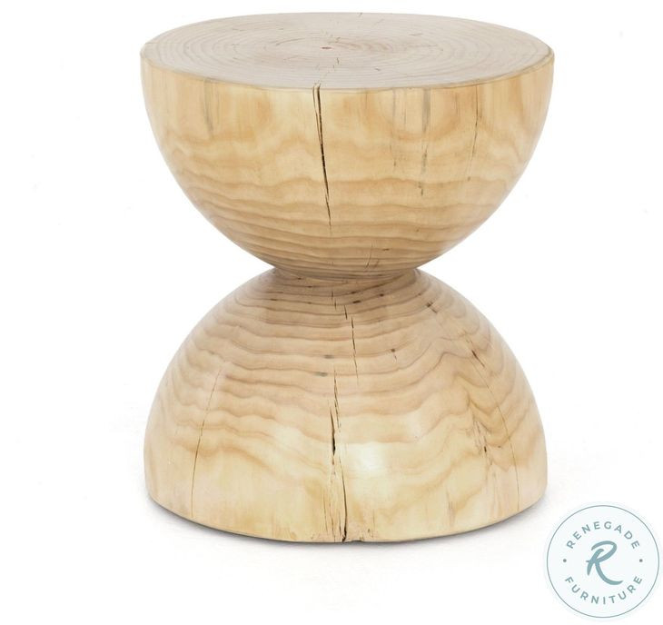 Aliza Natural Pine End Table