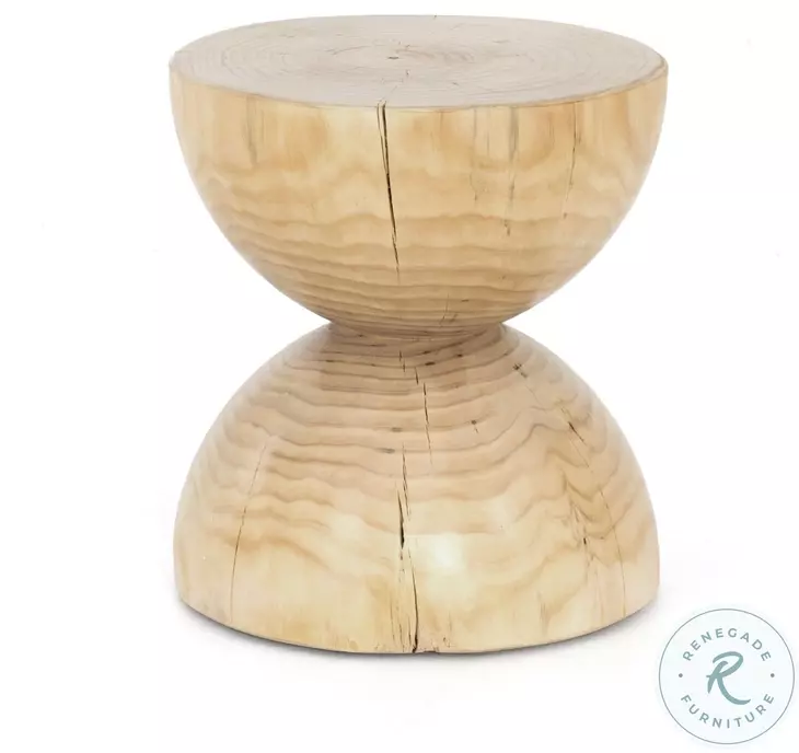 Aliza Natural Pine End Table