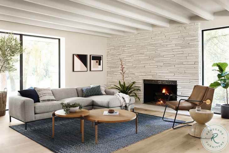 Aliza Natural Pine End Table