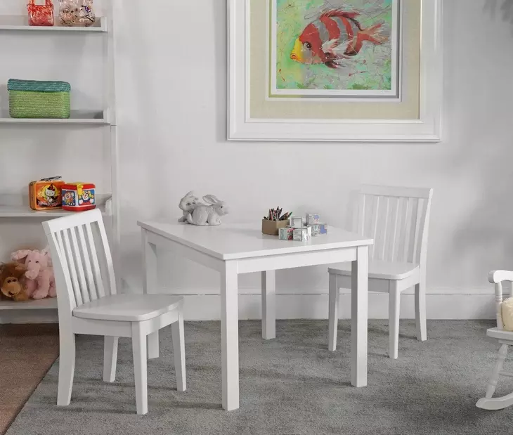 Home Accents White Juvenile Dining Room Set