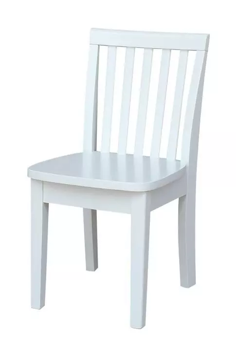 Home Accents White Juvenile Side Chair Set of 2
