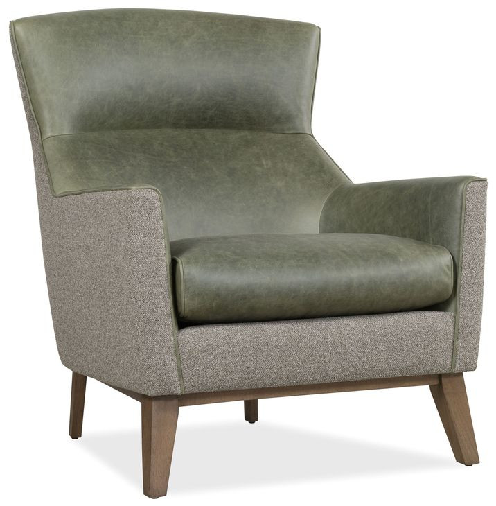 Camille Green Upholstered Club Chair