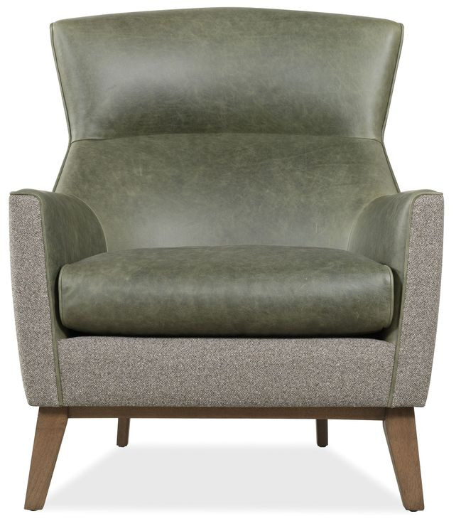 Camille Green Upholstered Club Chair