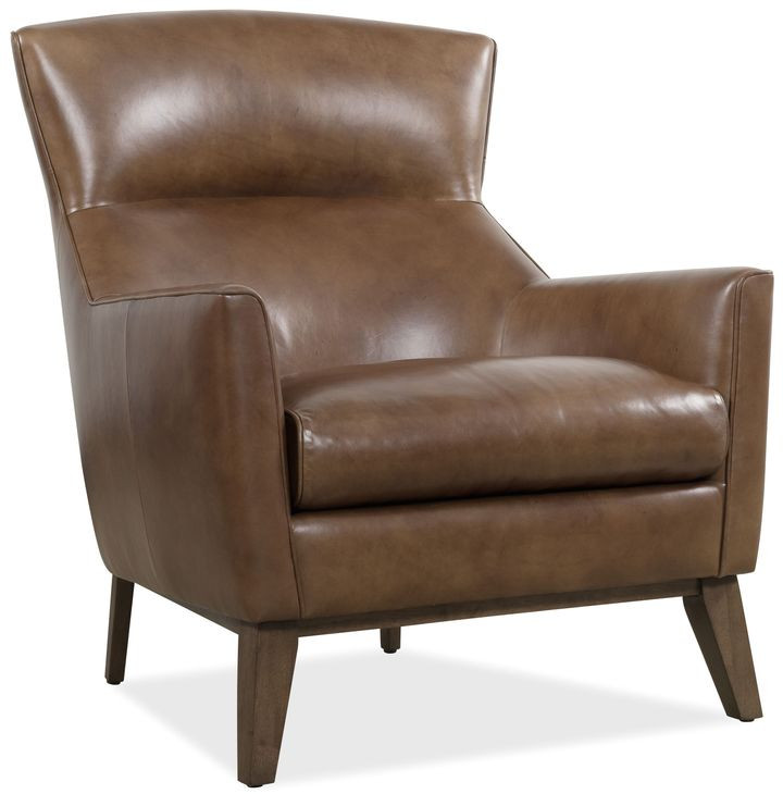 Camille Brown Upholstered Club Chair
