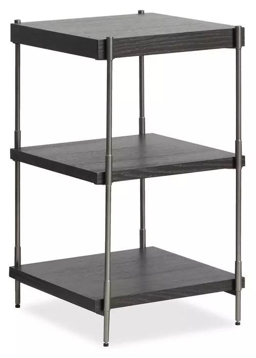 Spencer Dark Briarsmoke Rectangular Accent Table
