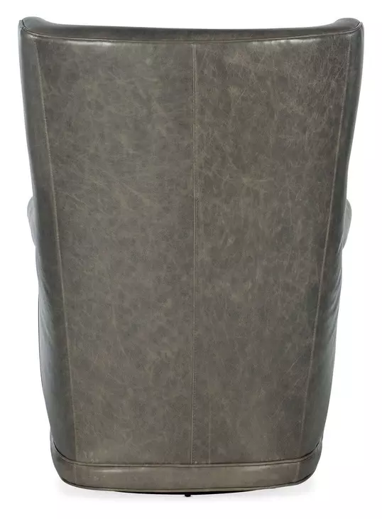 Mai Bellaire Graige Leather Swivel Club Chair