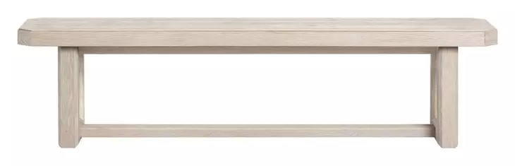 Carlson Washed Linen Backless Dining Bench