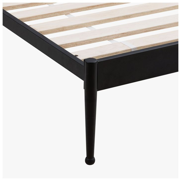 Metal Beds Matte Traditional King Metal Bed
