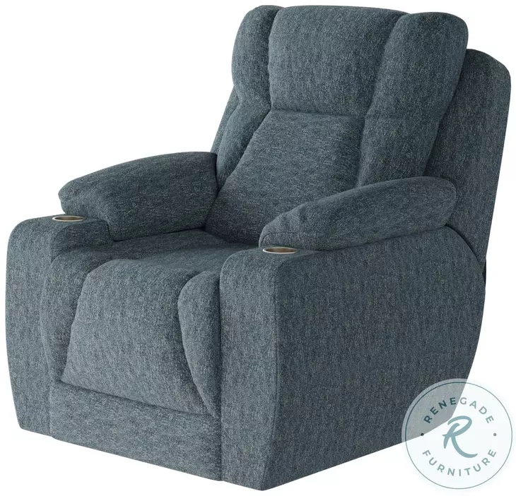 Challenger Athens Pond Power Headrest Wall Hugger Big Mans Recliner