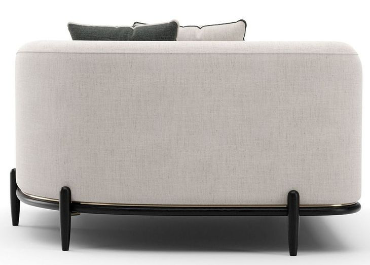 Madera Oatmeal 2 Piece Modular RAF Chaise Sectional with Pillows
