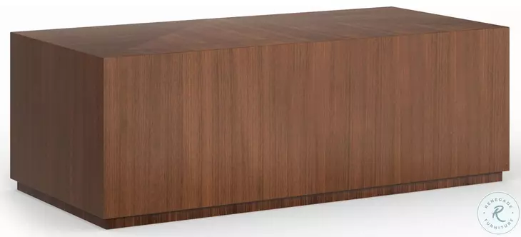 Bello Retro Walnut Rectangle Cocktail Table
