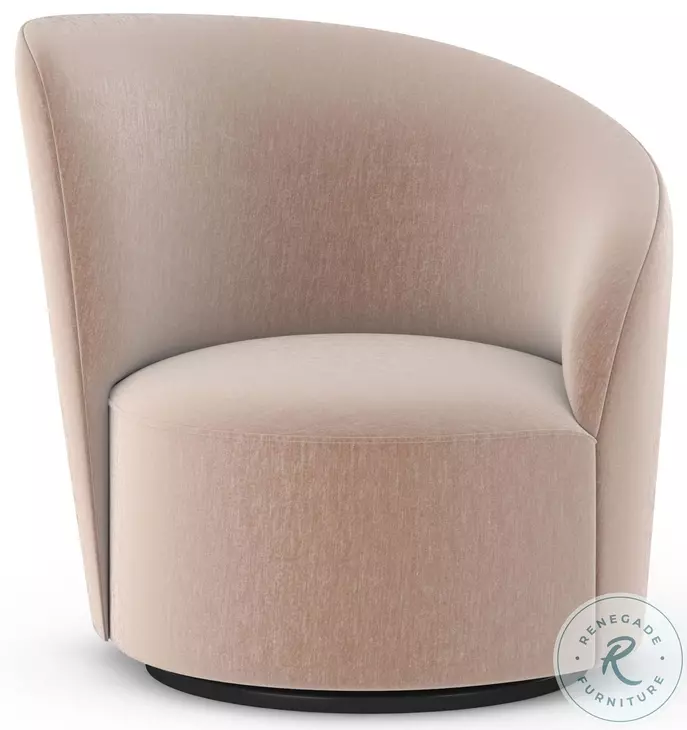 Whorl Taupe RAF Swivel Chair