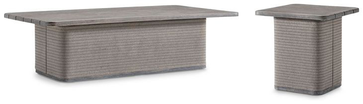 Rialto Brown Outdoor Occasional Table Set