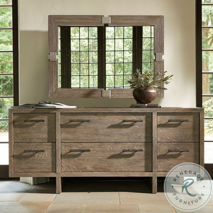 Casa Paros Rustic Playa 6 Drawer Dresser