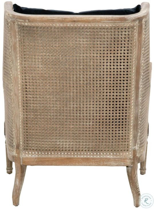 Patina Denim Churchill Club Chair