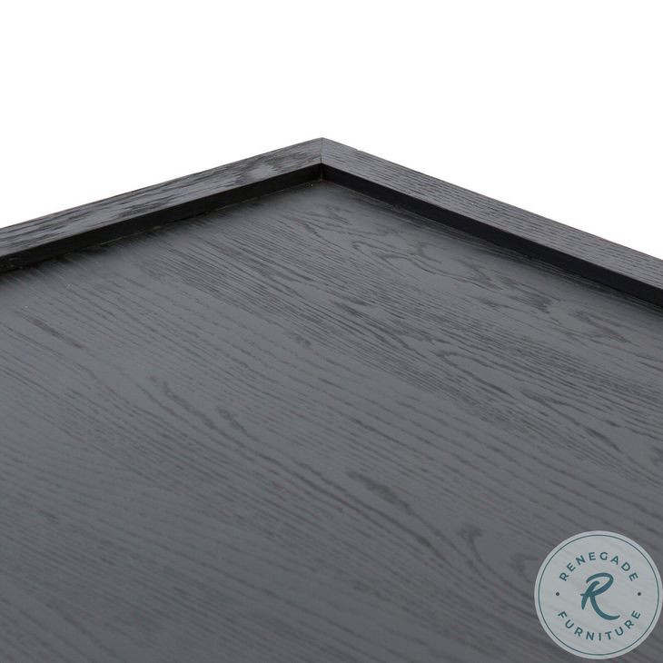 Charley Drifted Black Coffee Table