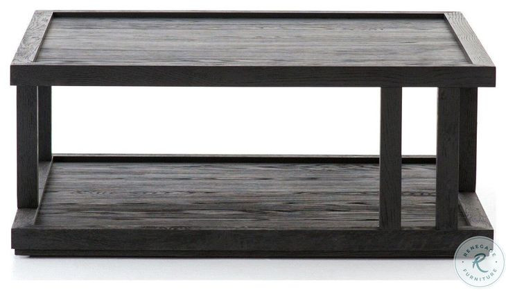 Charley Drifted Black Coffee Table