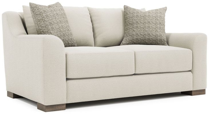 Gabi Beige 70" Loveseat with Pillows