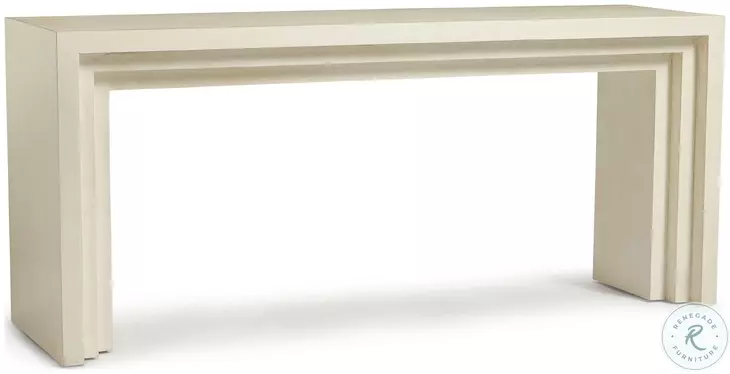 Aries Antique White Console Table