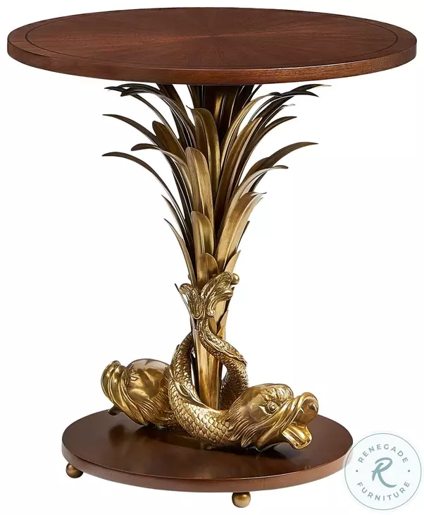 Octavia Mahogany Side Table