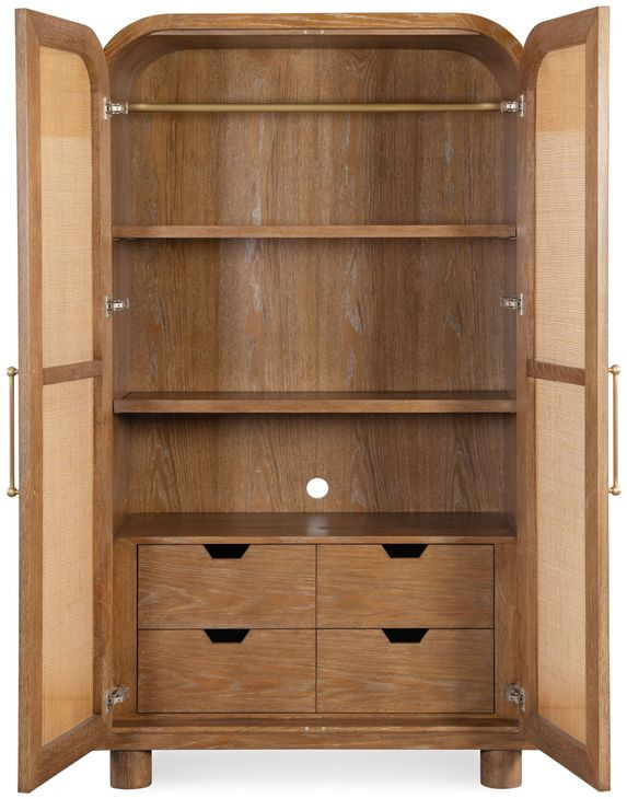 Camden Brown Storage Armoire