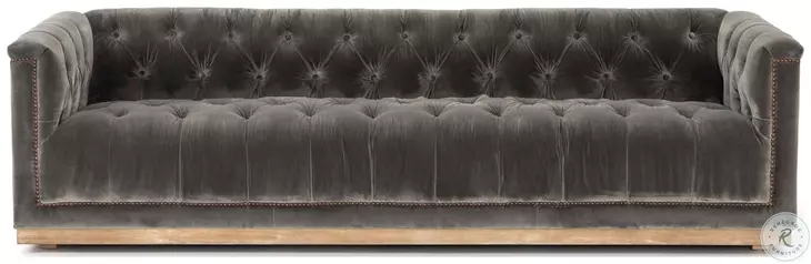 Maxx Sapphire Birch 95" Sofa