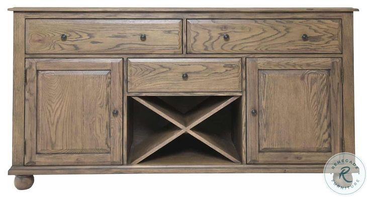 Colonial Oak Weathered Chestnut Pedestal Extendable Dining Room Set