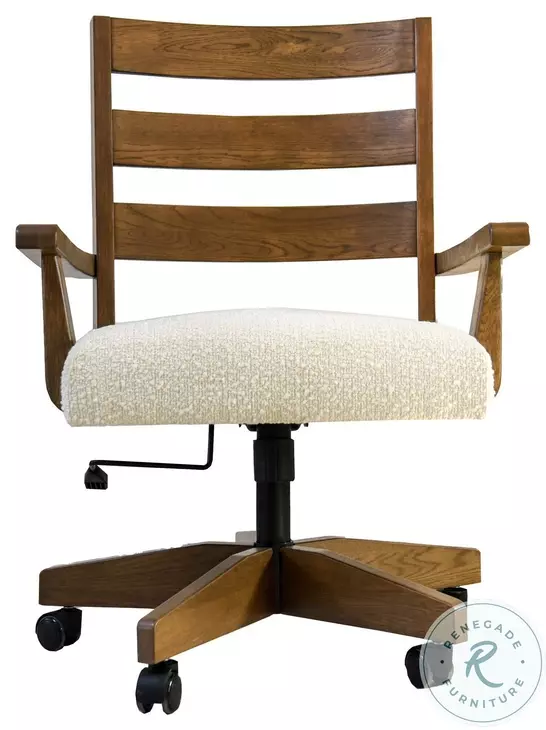 Colonial Oak Weathered Chestnut Game Chair Set of 2