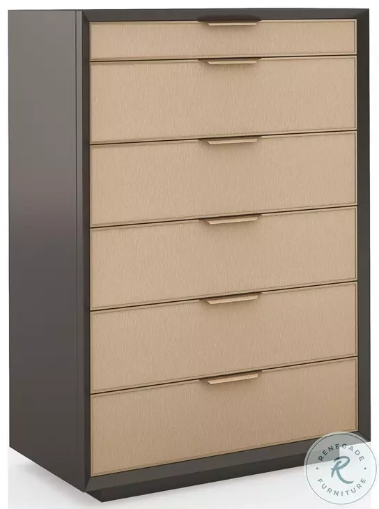 Wrap It Up Dark Chocolate And Beige Chest