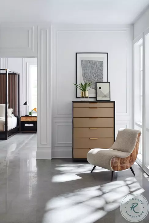 Wrap It Up Dark Chocolate And Beige Chest