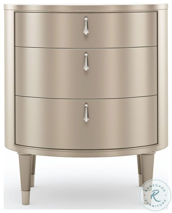 Un-Deux-Trois Soft Silver Paint Performance Fabric Upholstered Platform Bedroom Set