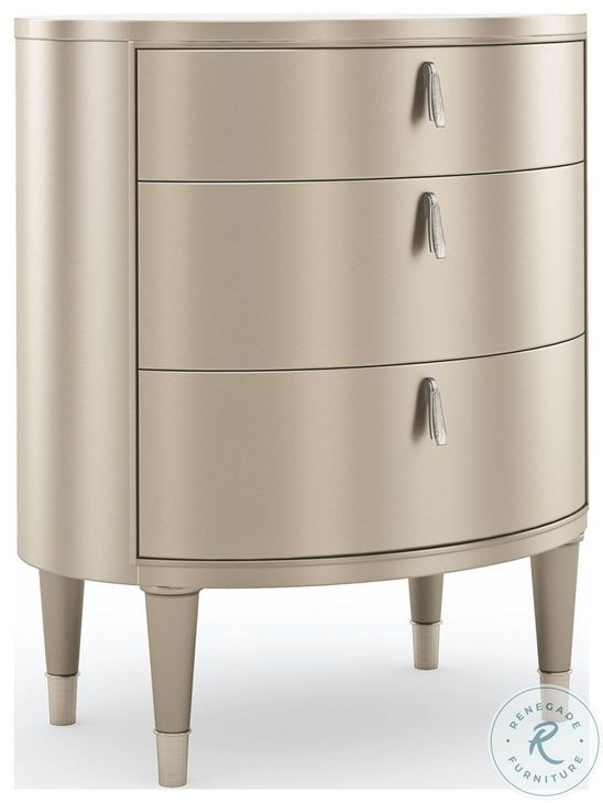 Un-Deux-Trois Soft Silver Paint Performance Fabric Upholstered Platform Bedroom Set