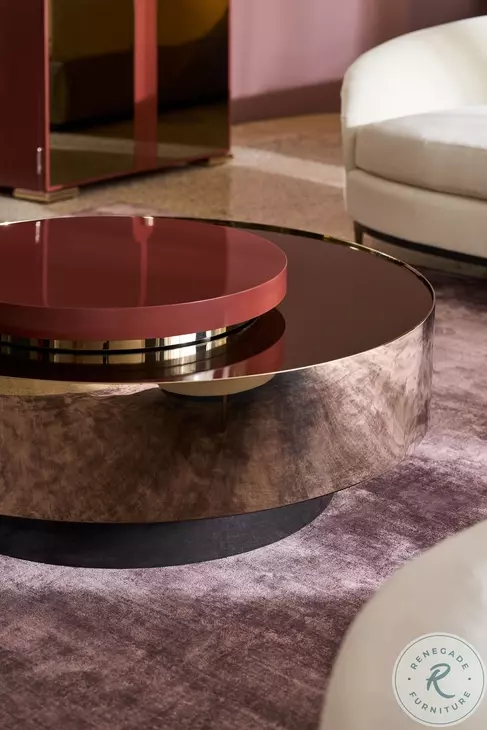 Radius Chocolate Truffle Cocktail Table