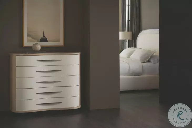 Meandrous Moonstone And Sealskin Dresser