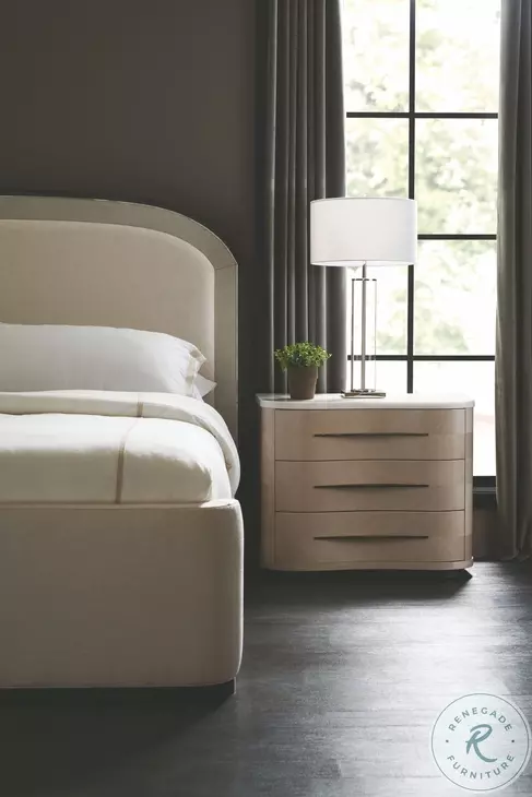 Nomadic Moonstone And sealskin Nightstand