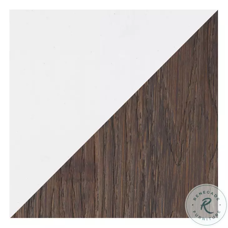 Clara Vintage White Metal And Espresso Bamboo Bar Stool Set Of 2