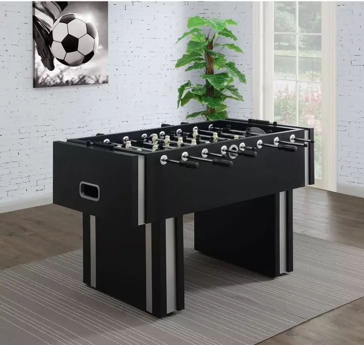 Nix Black and White Foosball Table