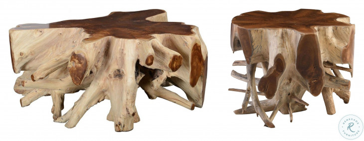 Groot Brown Accent Table